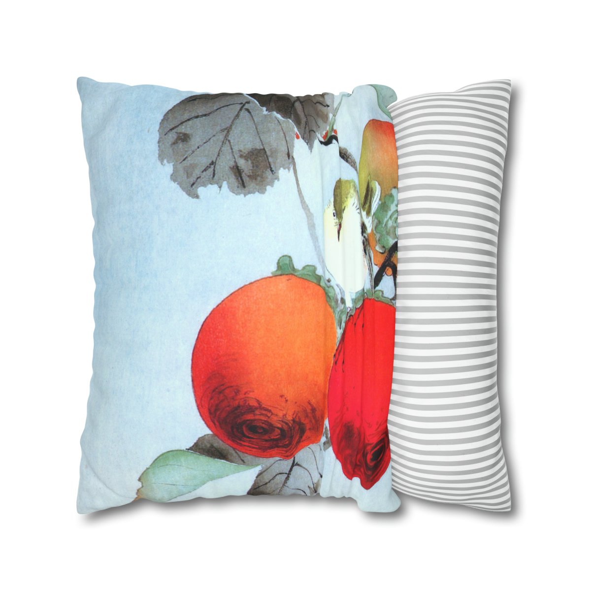 Ohara Koson Birds & Persimmons - Pillow Case