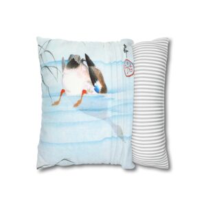 Ohara Koson Duck Diving - Pillow Case