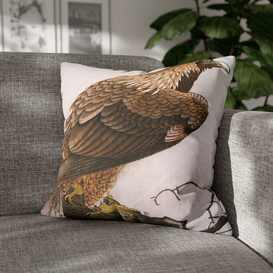 Ohara Koson Golden Eagle - Pillow Case - Image 4