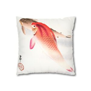 Ohara Koson: Delicate Nature Scenes in Japanese Woodblock Prints 5 ohara koson two carps pillow case j10 18 3