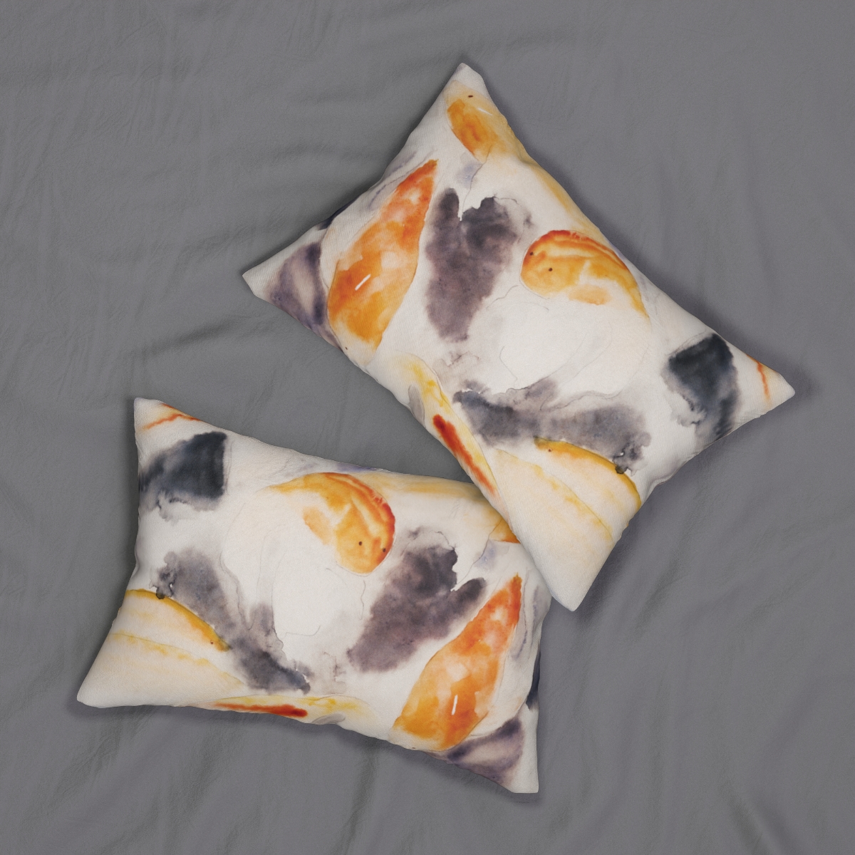 Orange Fish Lumbar Pillow  S3-1 - Image 4