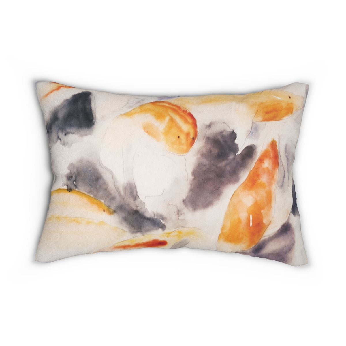 Orange Fish Lumbar Pillow  S3-1 - Image 2