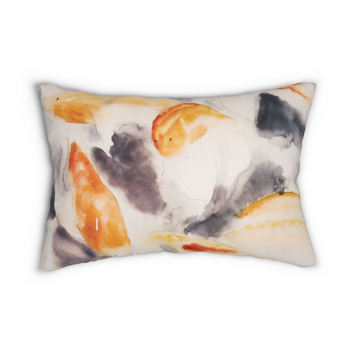 Orange Fish Lumbar Pillow  S3-1