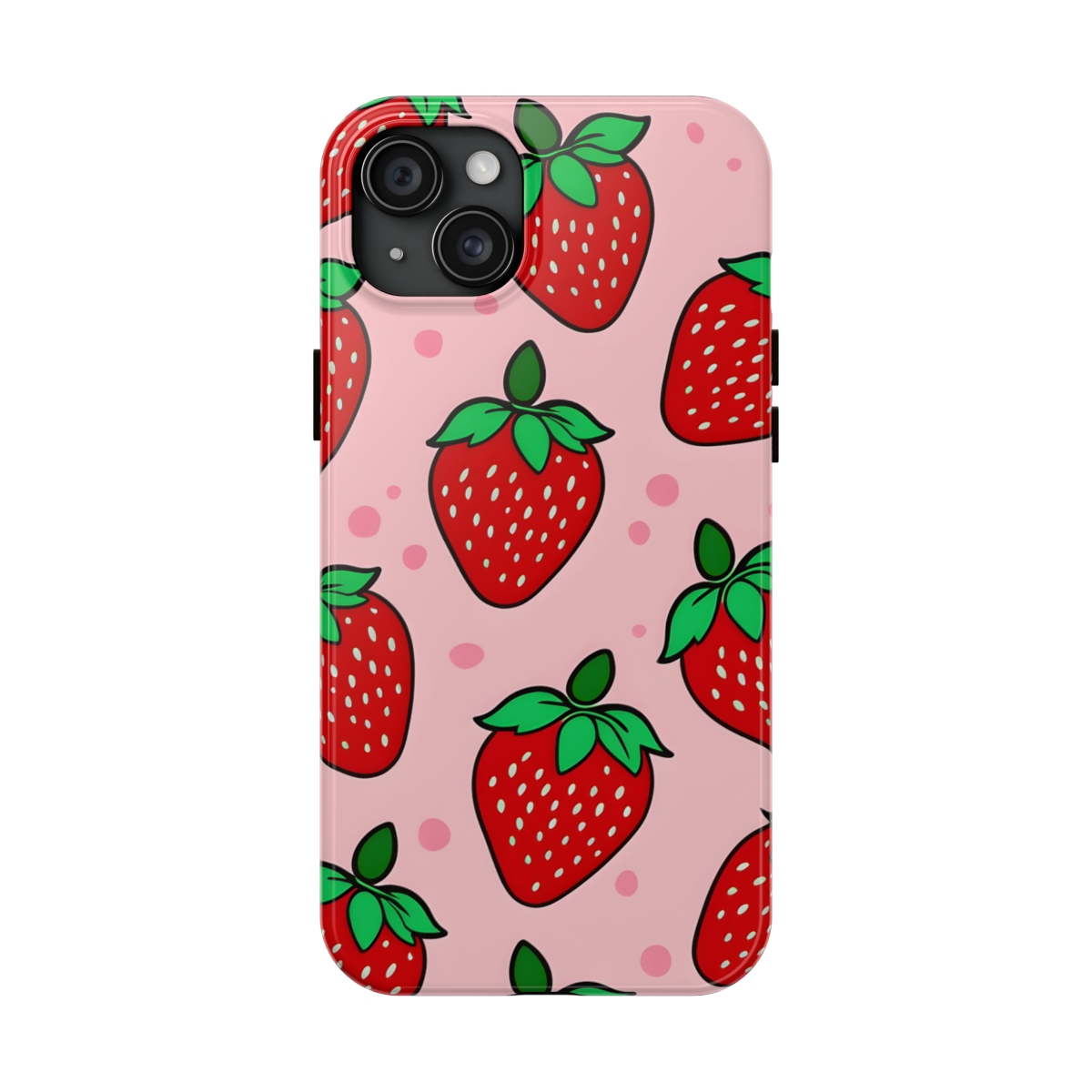 Strawberries - iPhone Cases 2 Strawberries - iPhone Cases - Image 2