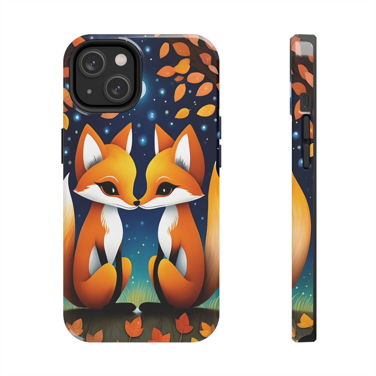 Red Foxes - iPhone Cases 1 Red Foxes - iPhone Cases