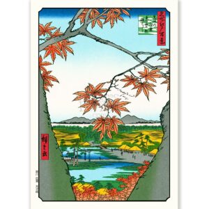 Maple Tree Andō Hiroshige - Art Print