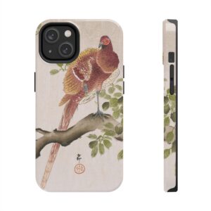 Ohara Koson Copper Pheasant - iPhone Cases