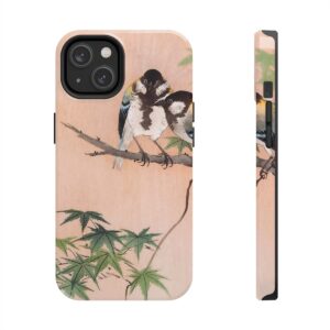 Ohara Koson Great Tits - iPhone Cases
