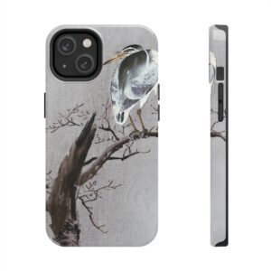 Ohara Koson Kwak On Branch - iPhone Cases