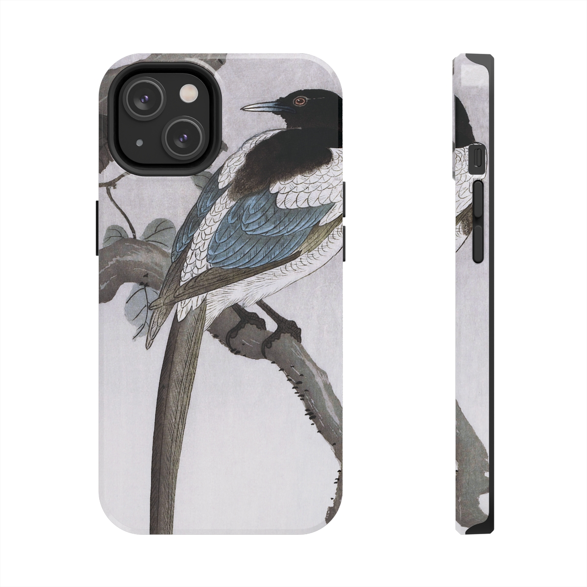 Ohara Koson Magpie On Branch - iPhone Cases