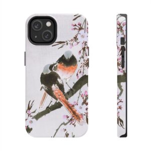 Ohara Koson Sable Red Tails - iPhone Cases