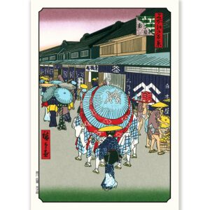 Street View Andō Hiroshige - Art Print