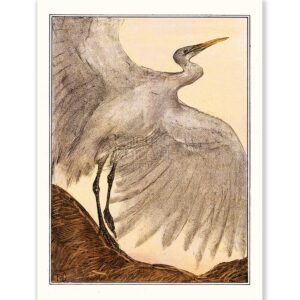 Theo van Hoytema Egret - Art Print