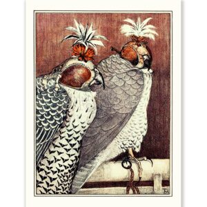 Theo van Hoytema Two Falcons - Art Print