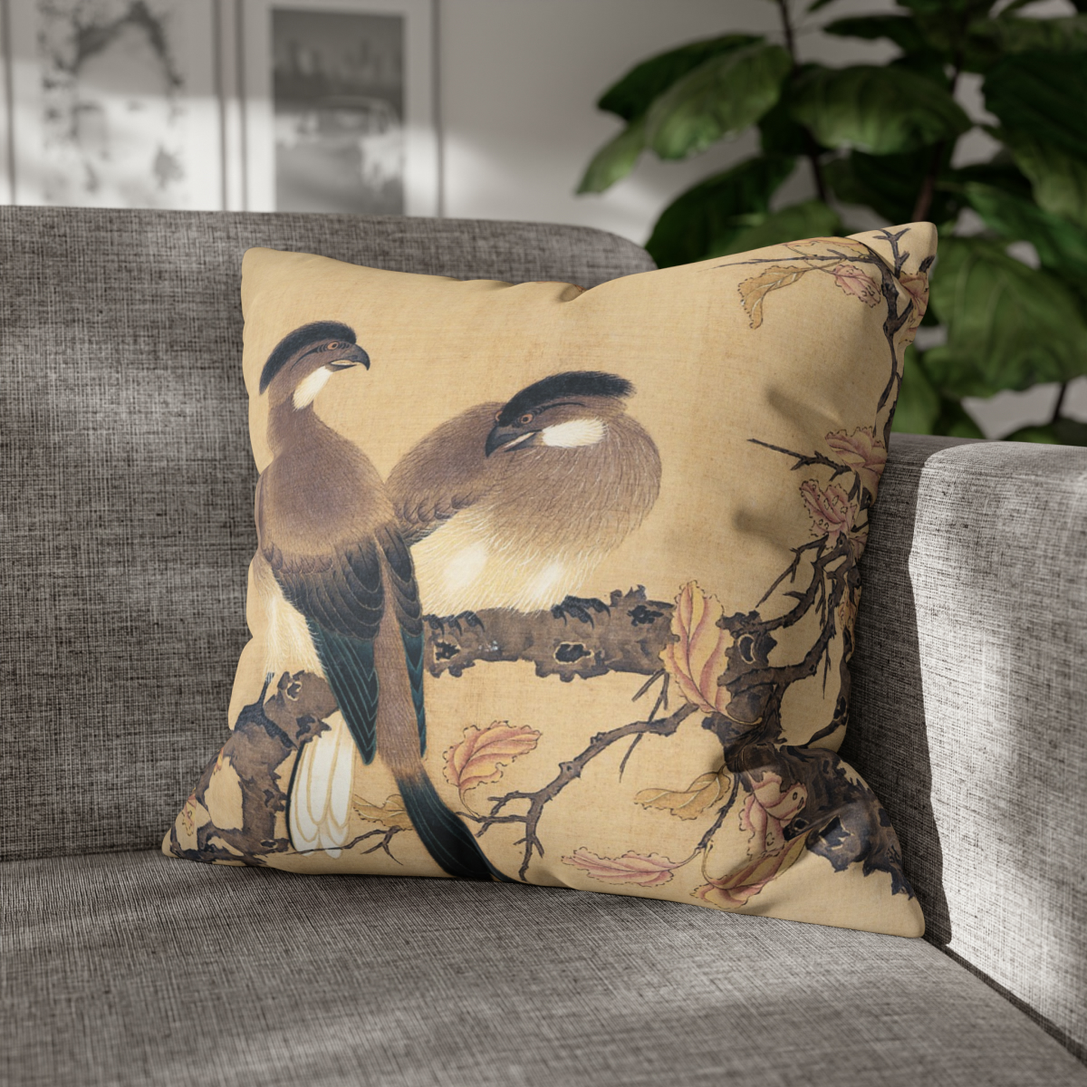 Birds On Branch - Pillow Case - Image 5