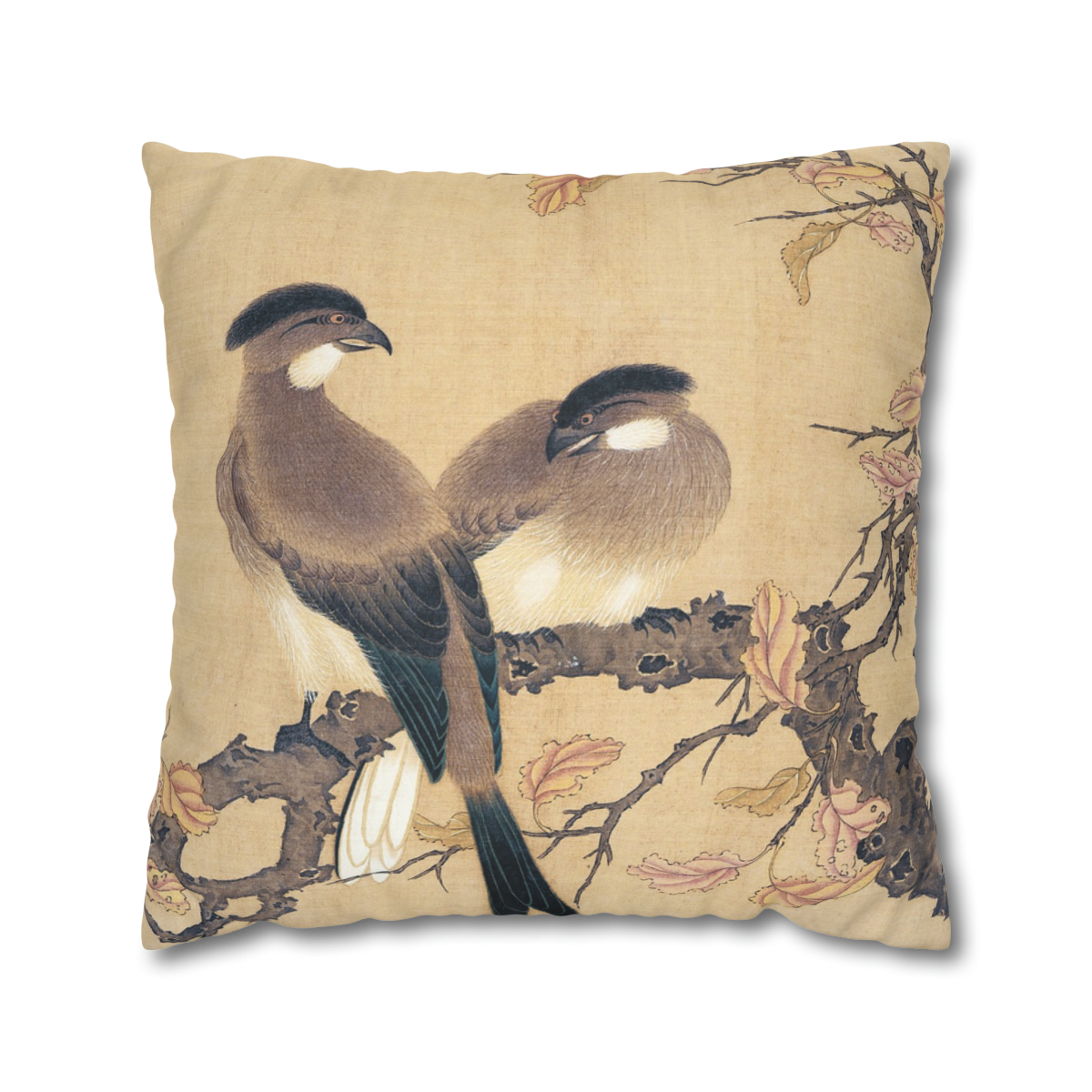 Birds On Branch - Pillow Case - Image 2