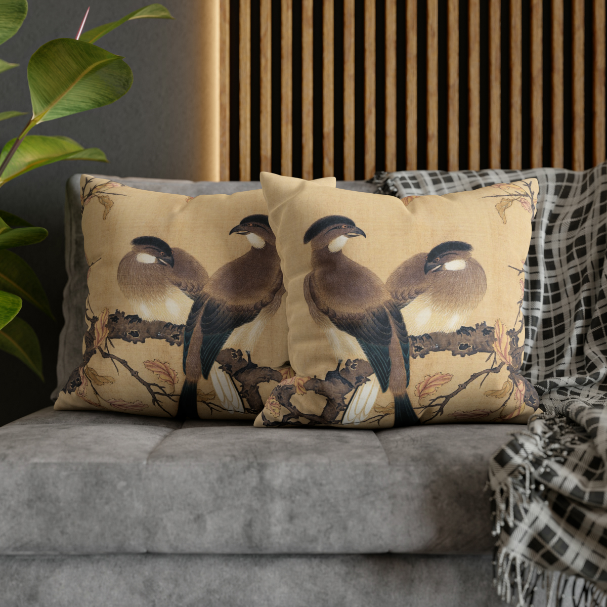 Birds On Branch - Pillow Case - Image 6