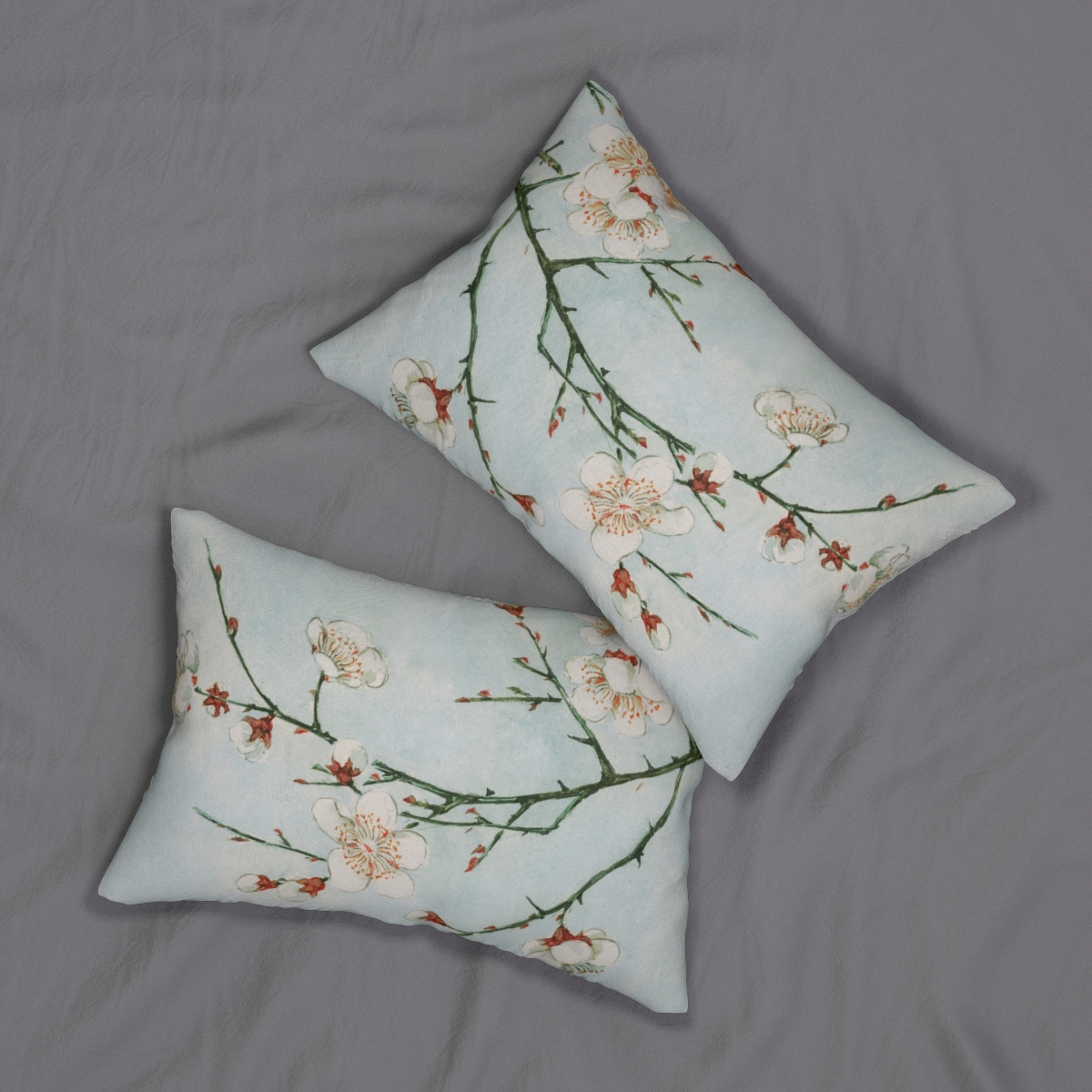 Cherry Blossom. Lumbar Pillow S40-4 - Image 4