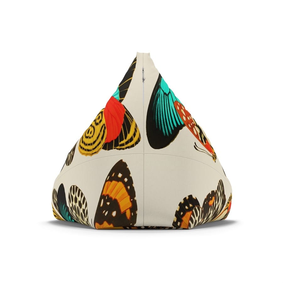 E.A. Seguy Papillons Pl.11 Butterfly Art Bean Bag Chair Cover – 100% Polyester, Durable, Secure Zipper 3 E.A. Seguy Papillons Pl.11 Butterfly Art Bean Bag Chair Cover – 100% Polyester, Durable, Secure Zipper - Image 3