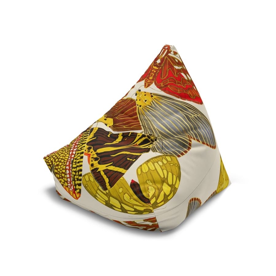 E.A. Seguy Papillons Pl.14 Butterfly Art Bean Bag Chair Cover – 100% Polyester, Durable, Secure Zipper 6 E.A. Seguy Papillons Pl.14 Butterfly Art Bean Bag Chair Cover – 100% Polyester, Durable, Secure Zipper - Image 6