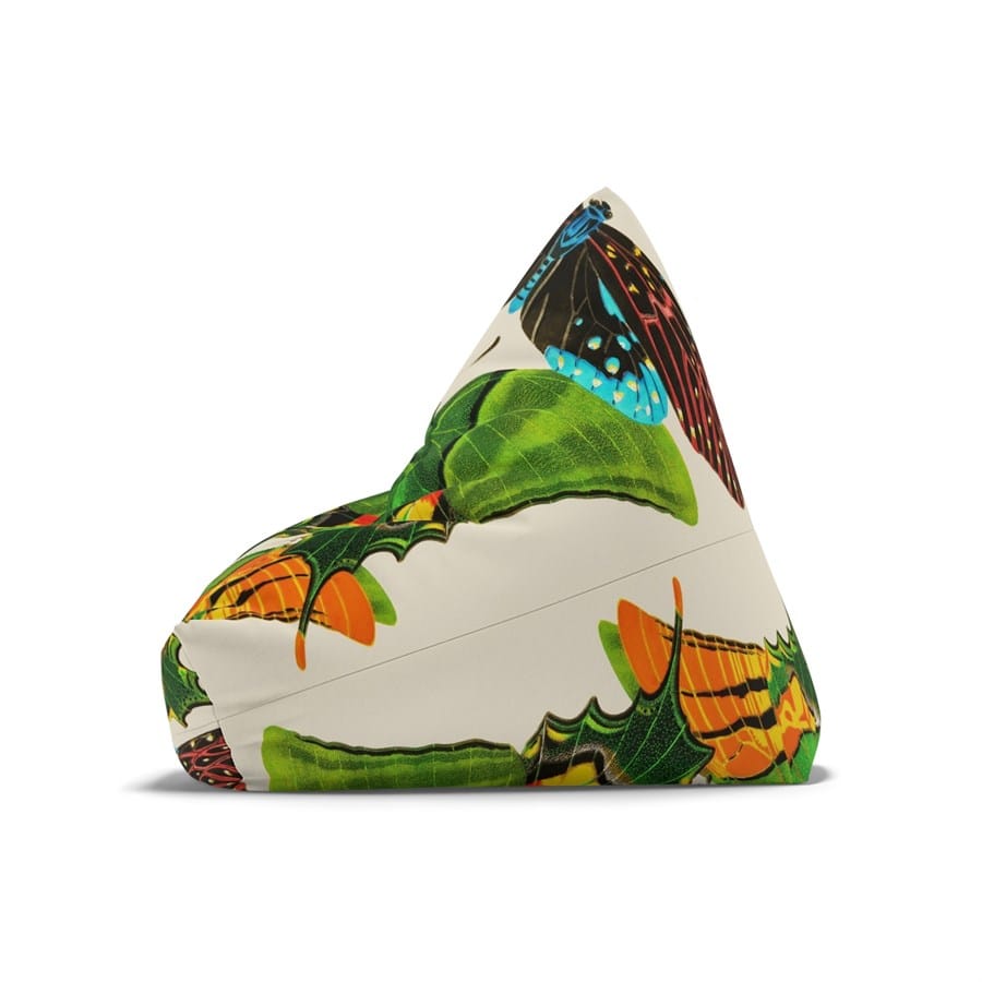 E.A. Seguy Papillons Pl.6 Butterfly Art Bean Bag Chair Cover – 100% Polyester, Durable, Secure Zipper - Image 5