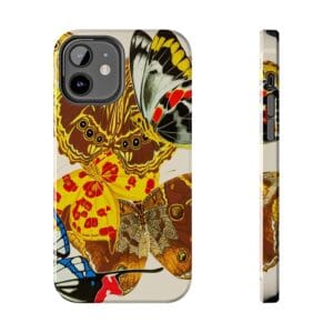 E.A. Seguy Papillons Pl.15 Butterfly iPhone Case – Shockproof, Wireless Charging, Polycarbonate Shell