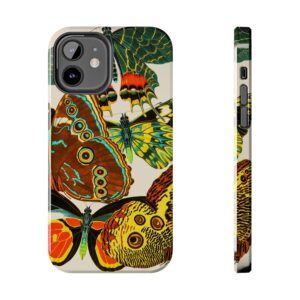 E.A. Seguy Papillons Pl.2 Butterfly iPhone Case – Shockproof, Wireless Charging, Polycarbonate Shell