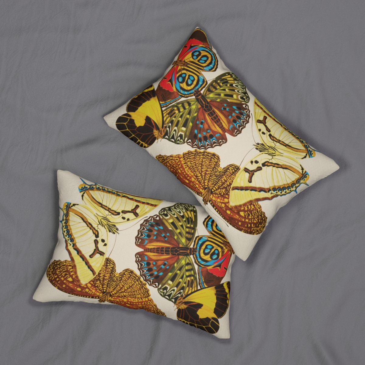Butterfly Art EA Seguy Papillons Pl.12 Lumbar Pillow - Water & Mildew Resistant - Image 4