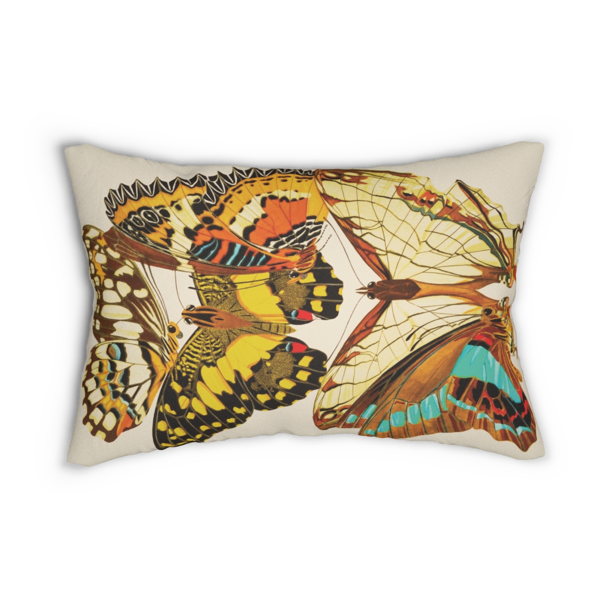Butterfly Art EA Seguy Papillons Pl.9 Lumbar Pillow - Water & Mildew Resistant