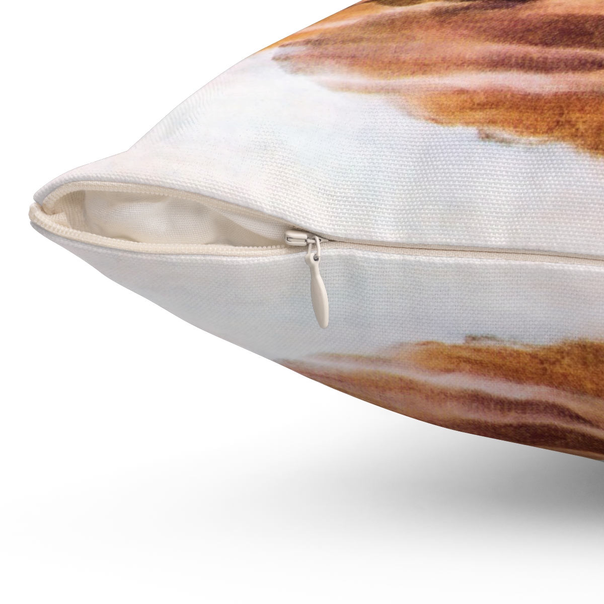 Jessie Wilcox Smith Girl Hugging Dog On The Beach Square Pillow, R40-20 - Image 3