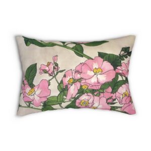 Hannah Borger Prairie Rose. Lumbar Pillow S40-3