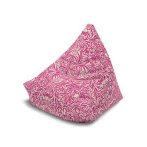 Wild Flowers Pattern in Pink - Bean Bag Chair Cover