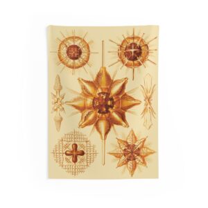 Acanthometra Ernst Haeckel - Indoor Wall Tapestry