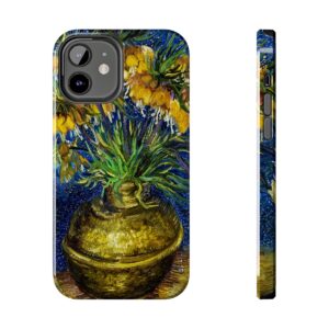 Crown Imperial Fritillaries In Copper Vase - iPhone Cases