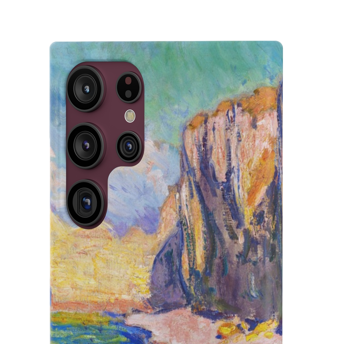 Monet Étretat The Beach And The Falaise d’Amont - Samsung Cases S47-15 2 Monet Étretat The Beach And The Falaise d’Amont - Samsung Cases S47-15 - Image 2