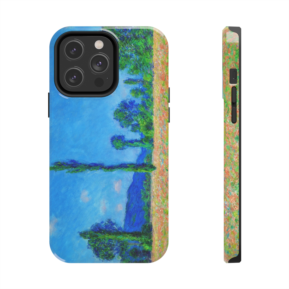 Monet Poppy Field In Giverny iPhone Cases - Tough, Shockproof & Wireless Charging Compatible