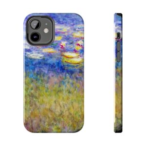 Monet Water Lilies iPhone Cases - Tough, Shockproof & Wireless Charging Compatible - iPhone 12