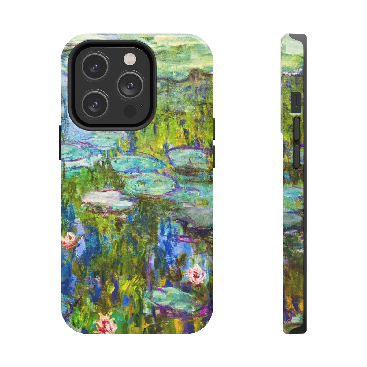 Monet Water Lilies iPhone Cases Tough, Shockproof & Wireless Charging Compatible 1 Monet Water Lilies iPhone Cases Tough, Shockproof & Wireless Charging Compatible