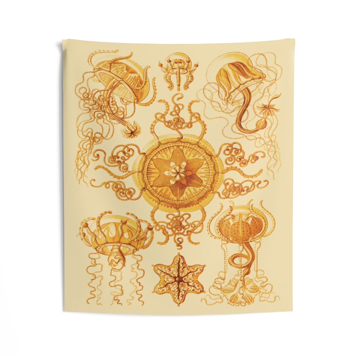 Trachomedusae Ernst Haeckel Indoor Wall Tapestry M4-10 - Image 2