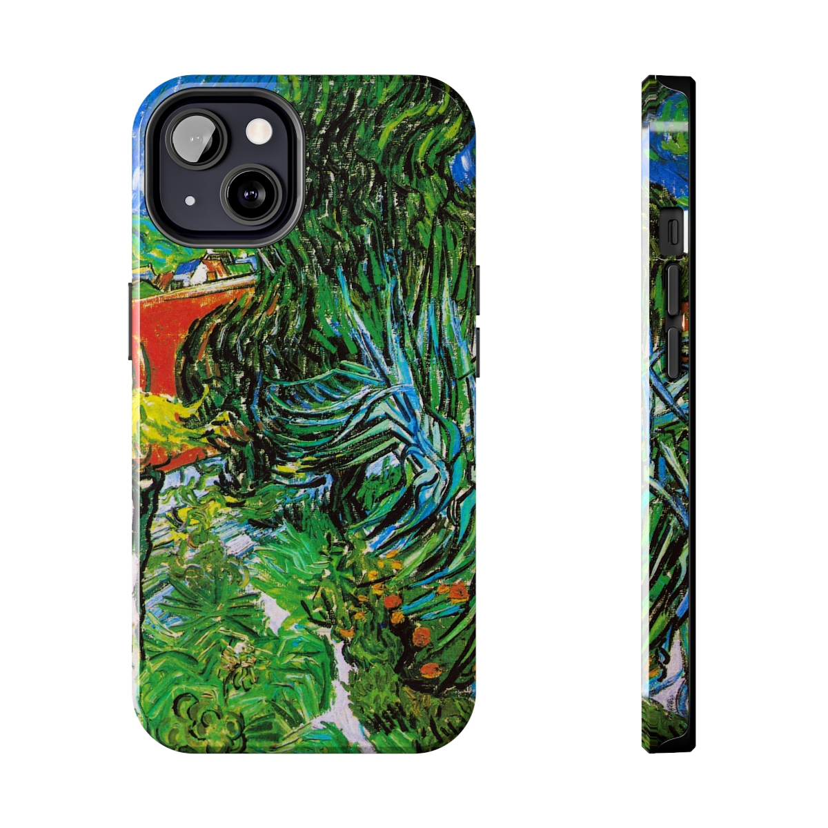 Van Gogh Doctor Gachet’s Garden In Auvers iPhone Cases - Tough, Shockproof & Wireless Charging Compatible
