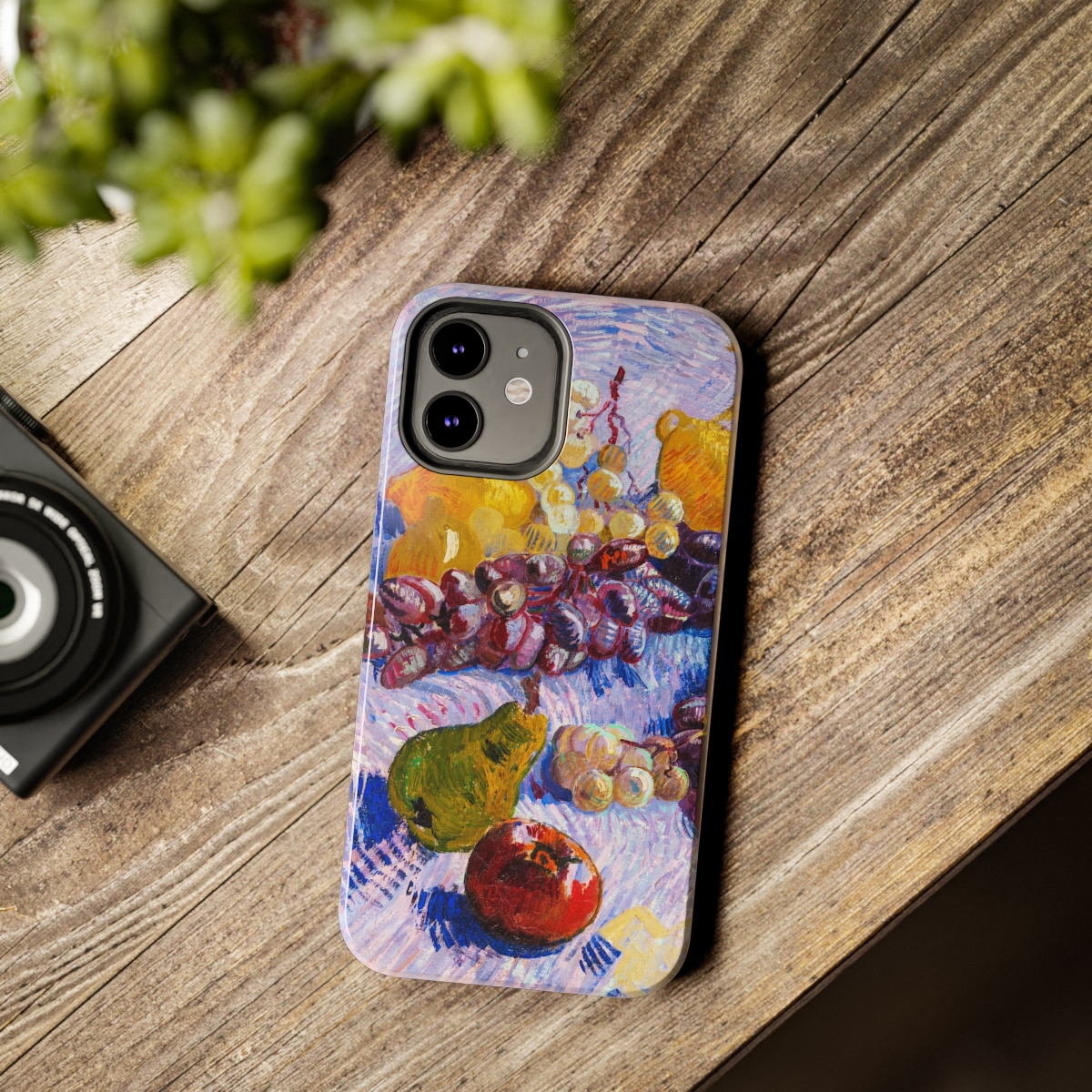 Grapes, Lemons, Pears & Apples, Vincent van Gogh - iPhone Cases - Image 2
