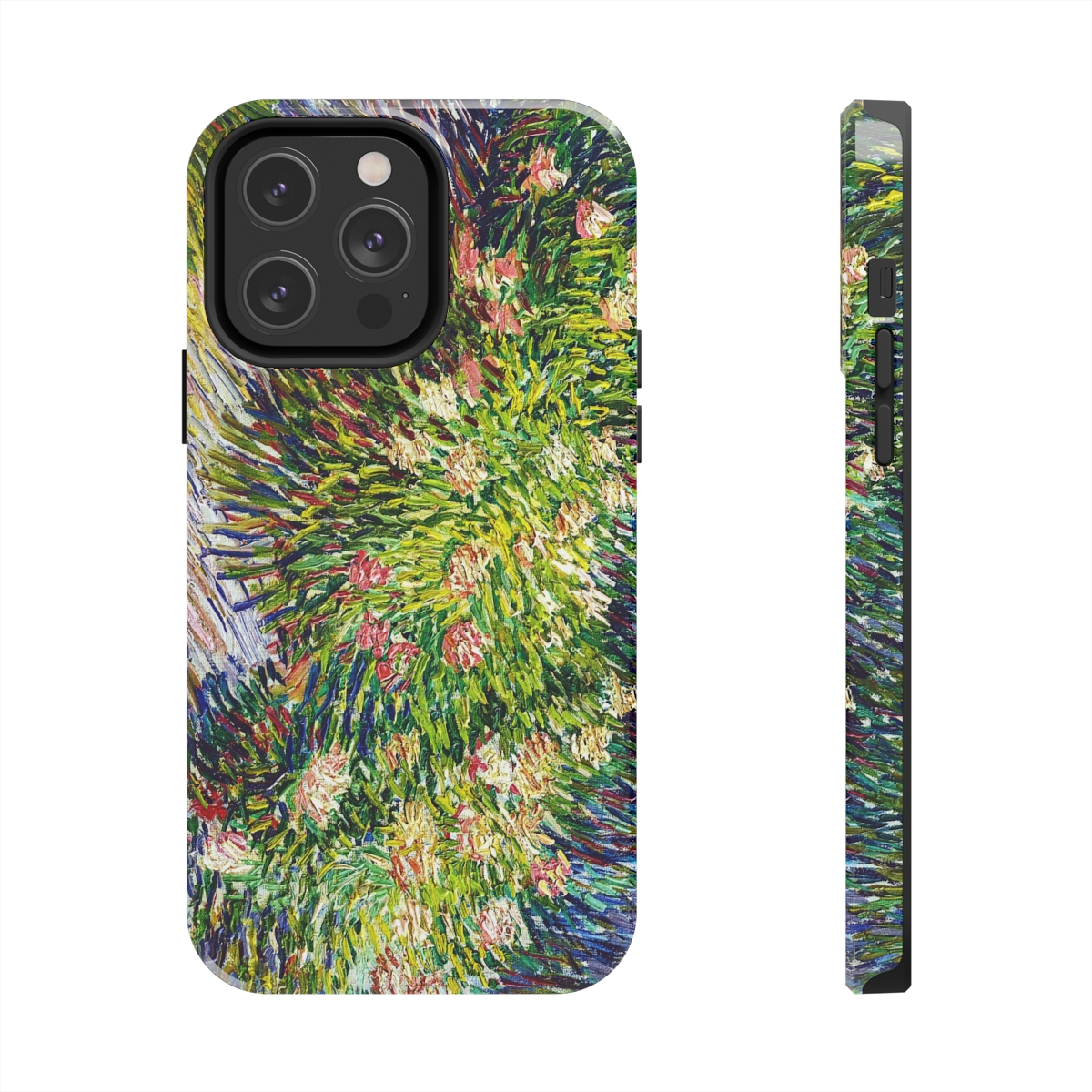 Van Gogh Grass and Butterflies iPhone Cases - Tough, Shockproof & Wireless Charging Compatible 1 Van Gogh Grass and Butterflies iPhone Cases - Tough, Shockproof & Wireless Charging Compatible