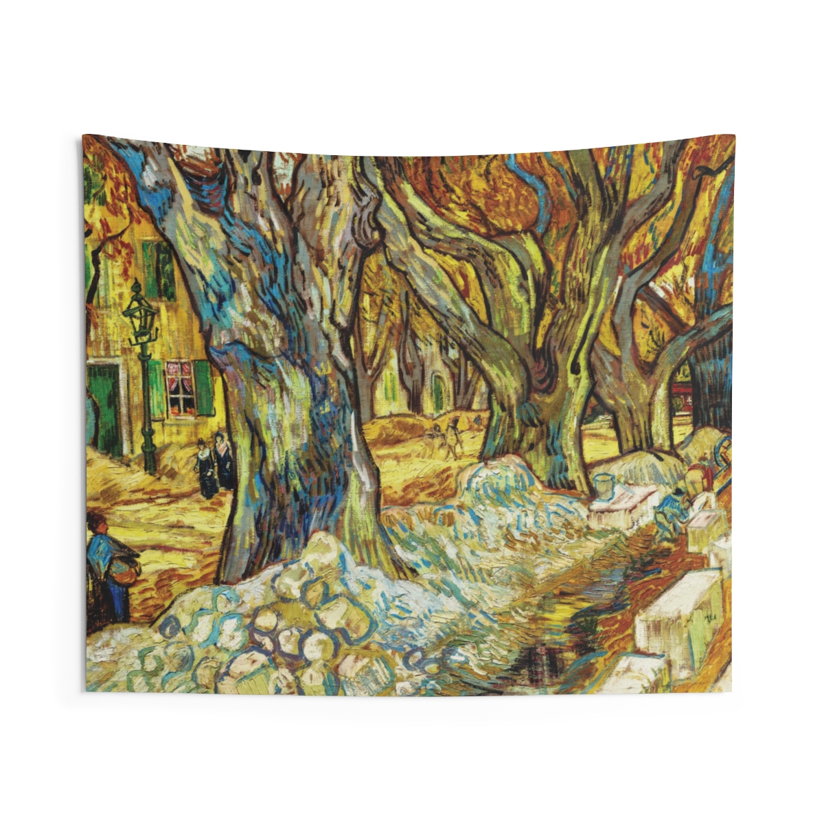 Van Gogh Large Plane Trees Artistic Wall Tapestry 1 Van Gogh Large Plane Trees Artistic Wall Tapestry