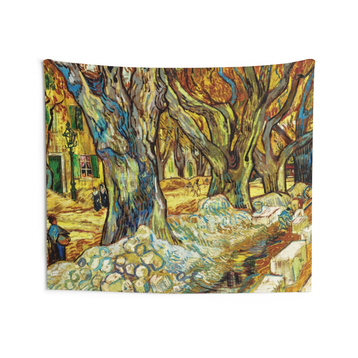 Van Gogh Large Plane Trees Artistic Wall Tapestry 3 Van Gogh Large Plane Trees Artistic Wall Tapestry - Image 3