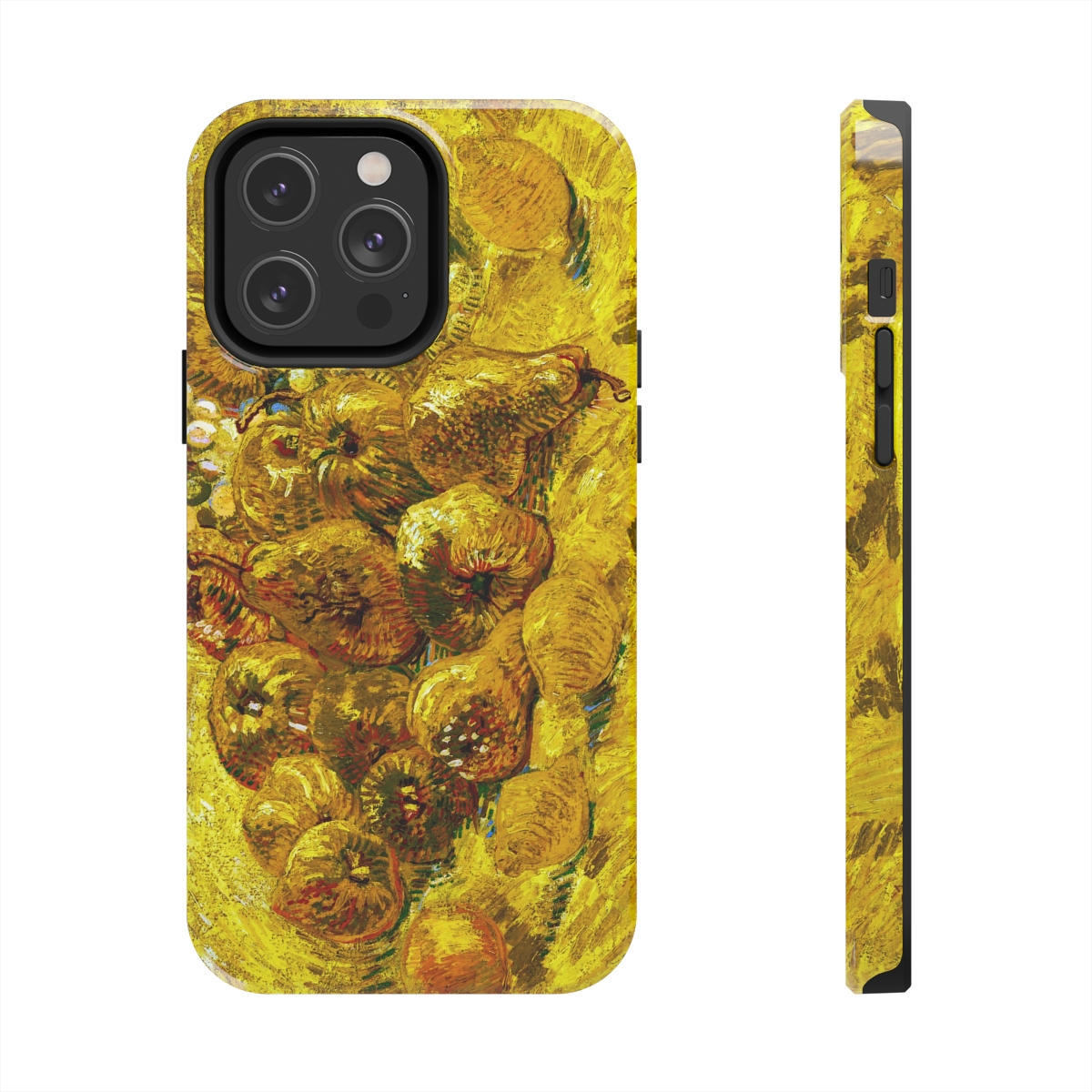 Van Gogh Quinces Lemons Pears and Grapes iPhone Cases - Tough, Shockproof & Wireless Charging Compatible