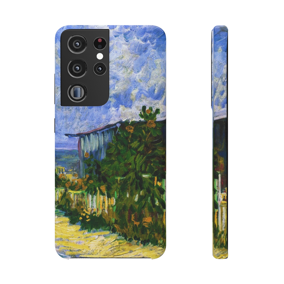 Van Gogh Shelter In Montmartre Sunflowers - Samsung Cases S45-13 1 Van Gogh Shelter In Montmartre Sunflowers - Samsung Cases S45-13