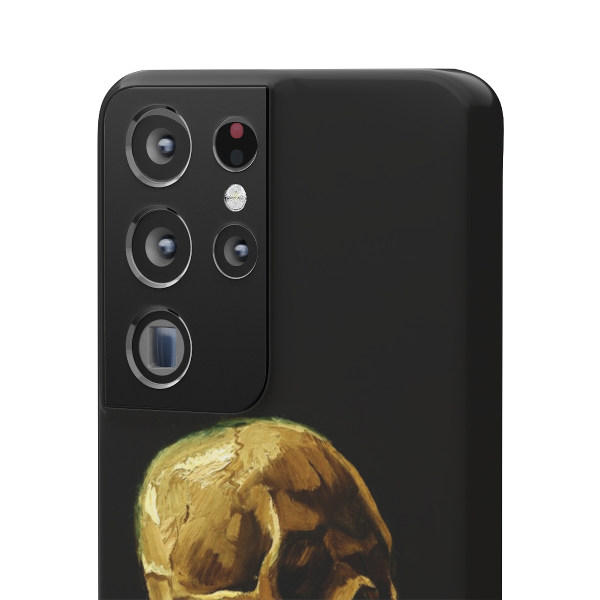 Van Gogh Skeleton with Burning Cigatette - Samsung Cases S45-46-b - Image 2