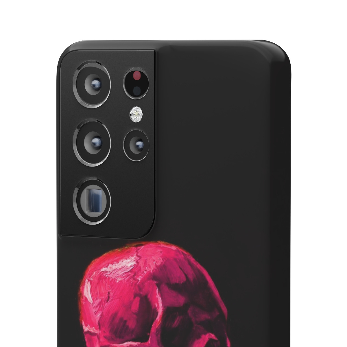 Van Gogh Skeleton with Burning Cigatette - Samsung Cases S45-46-d - Image 2