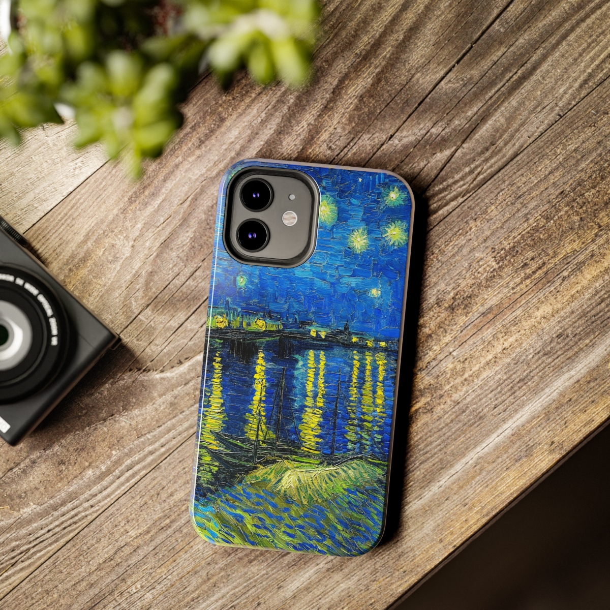 Van Gogh Starry Night over the Rhône - iPhone Cases - Image 2