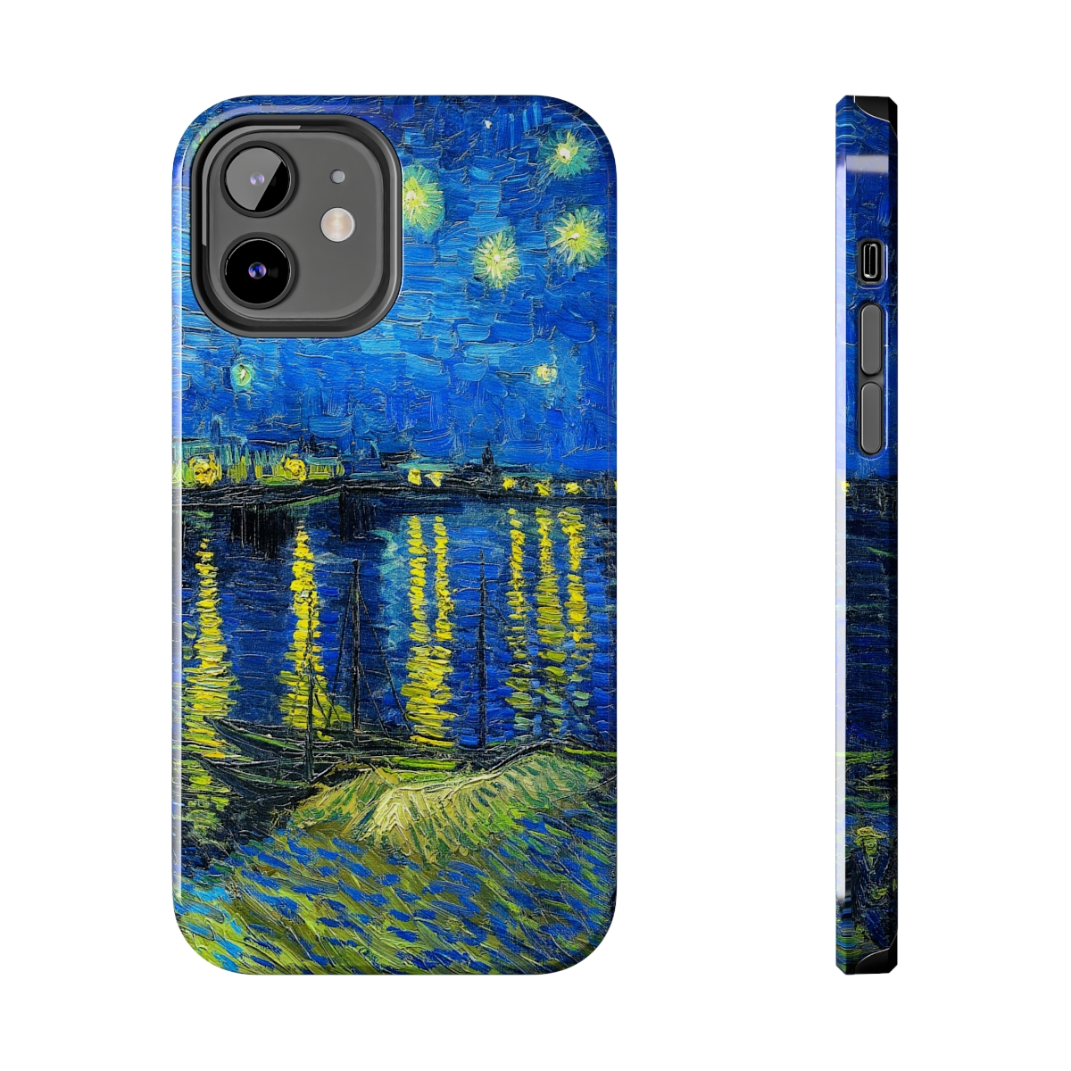 Van Gogh Starry Night over the Rhône - iPhone Cases